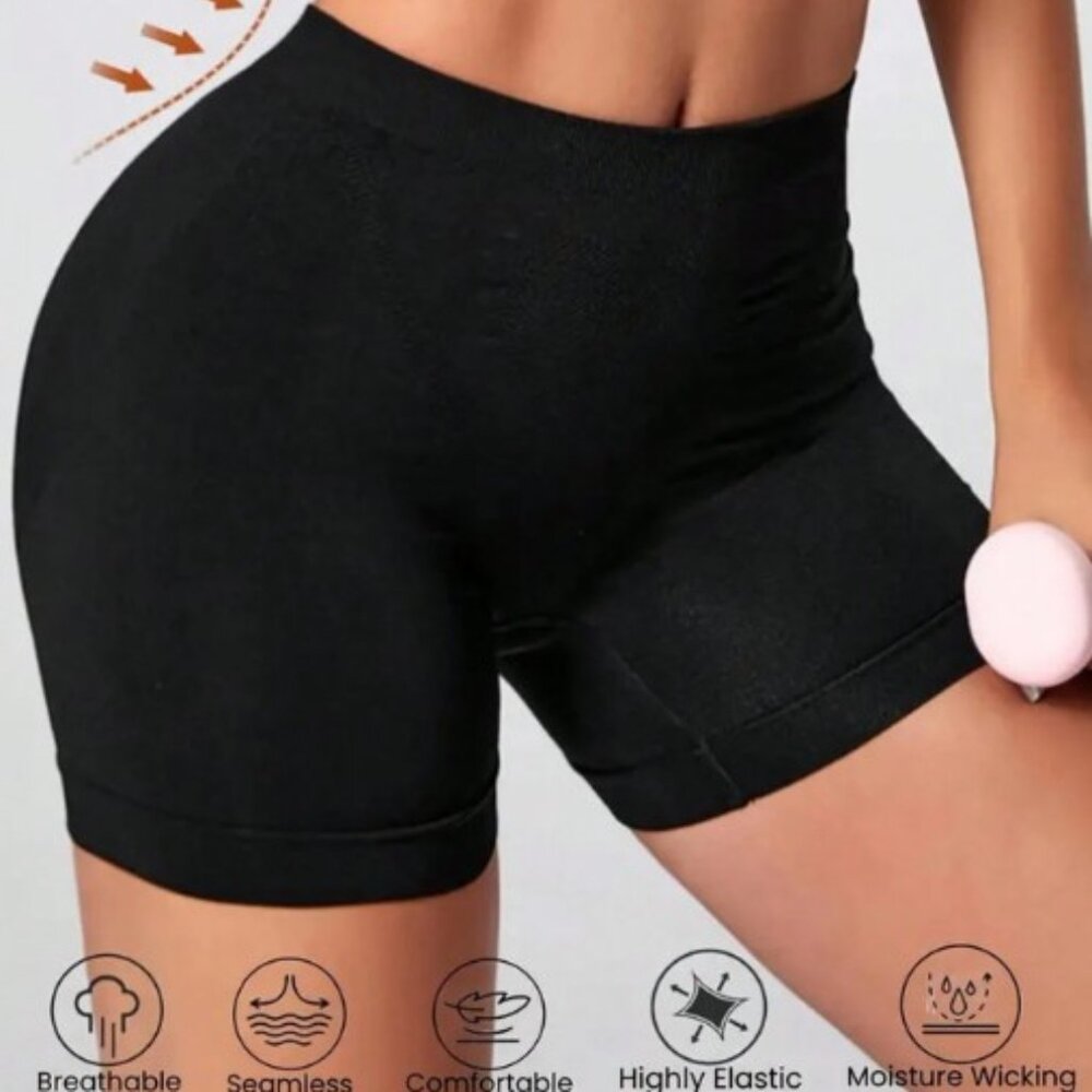 NEW without tag 3 pieces set tummy control seamless boxer shorts butt liffting
